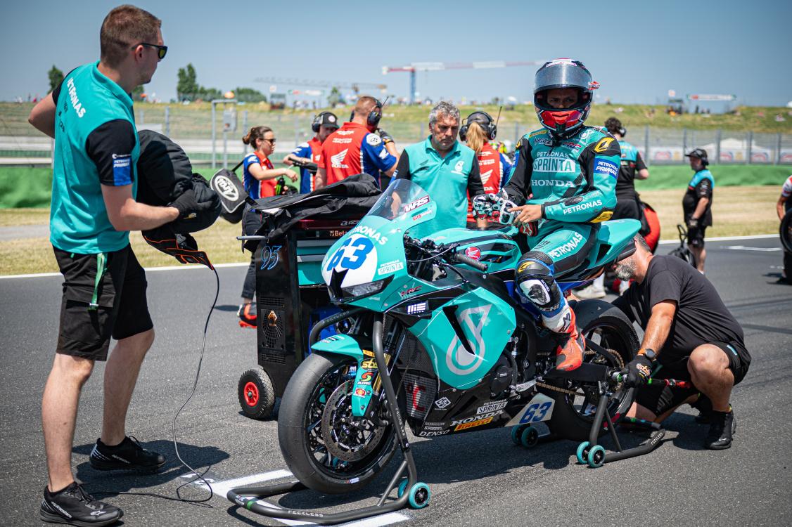 New circuit Balaton next up for WorldSSP riders Toba and Azman